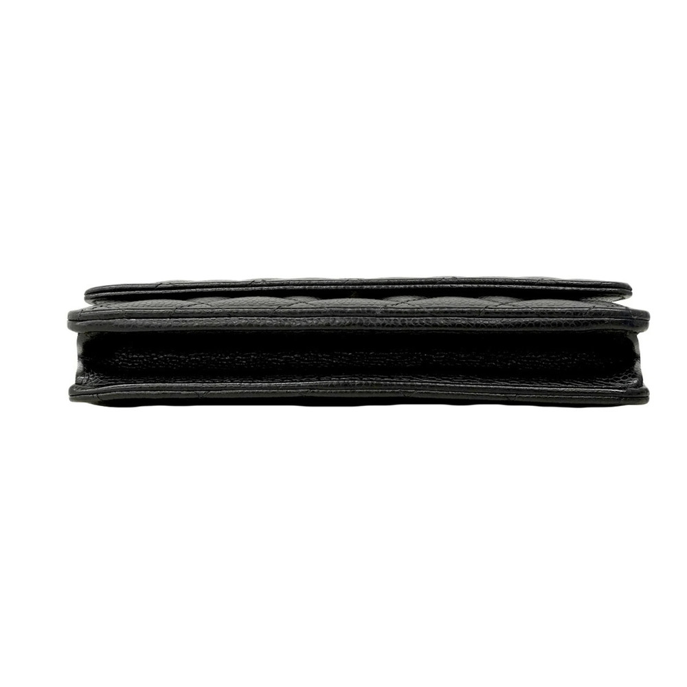 CHANEL Black Caviar Leather Wallet - Picture 3 of 8